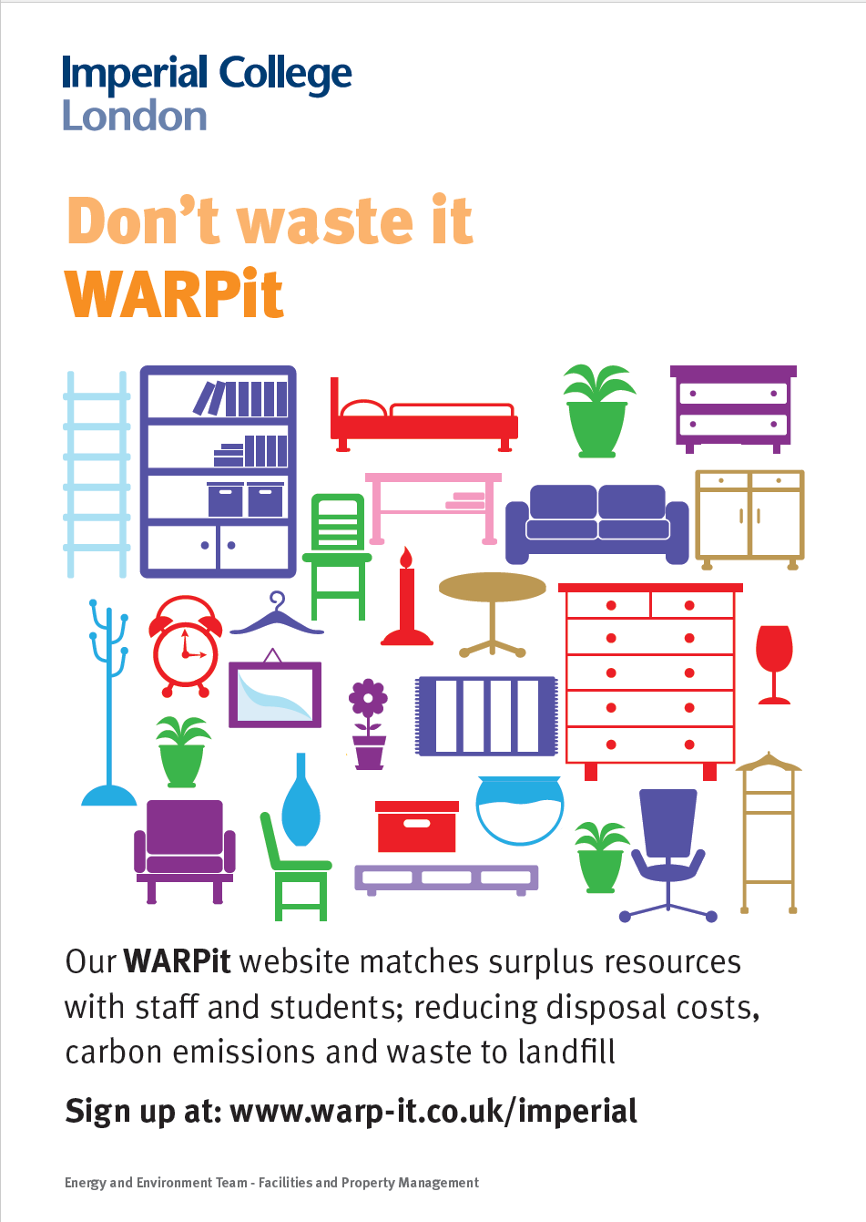 Warp It Waste Action Reuse Portal
