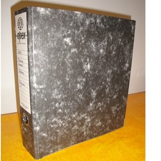 Lever arch box files