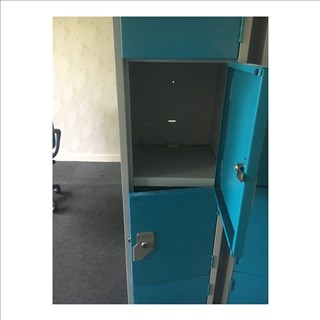 Blue Storage Lockers
