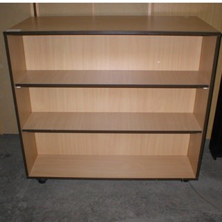 DOUBLE SIDED BOOKCASE