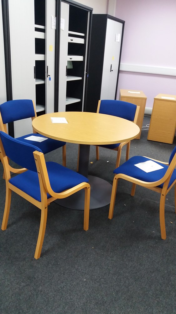 Waiting room chair