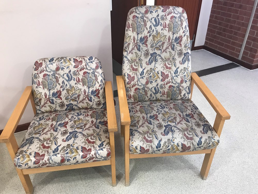Waiting room chair