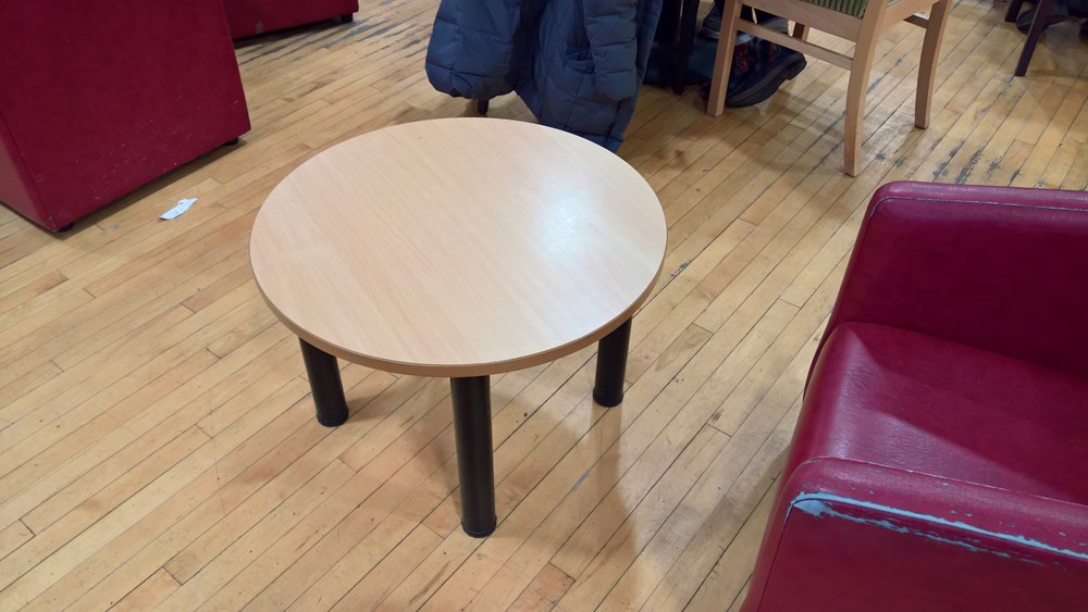 Circular coffee tables