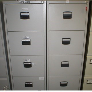 4 DRAWER CABINET
