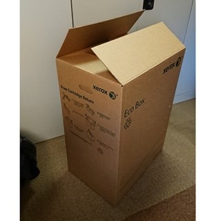 Ecobox for recycling Xerox cartridges