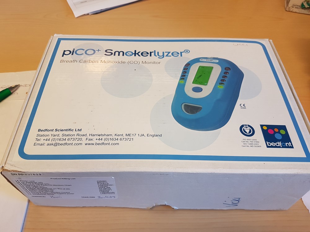 smokerlyzer - carbon monoxide monitor