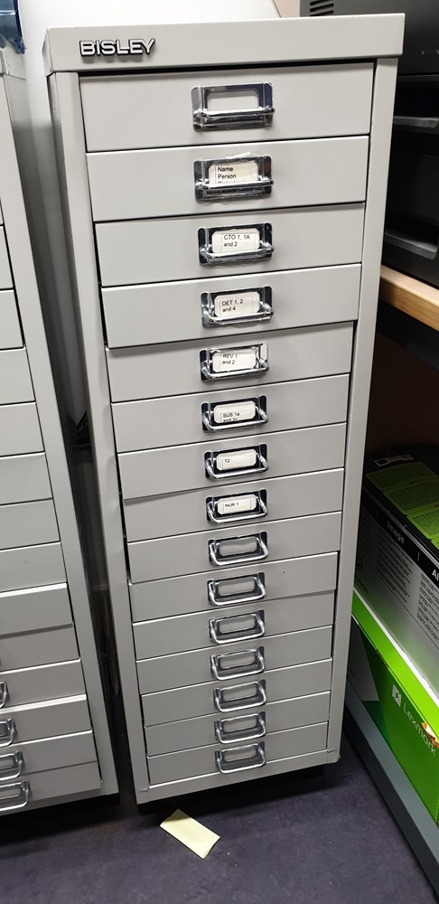 Bisley filing cabinet