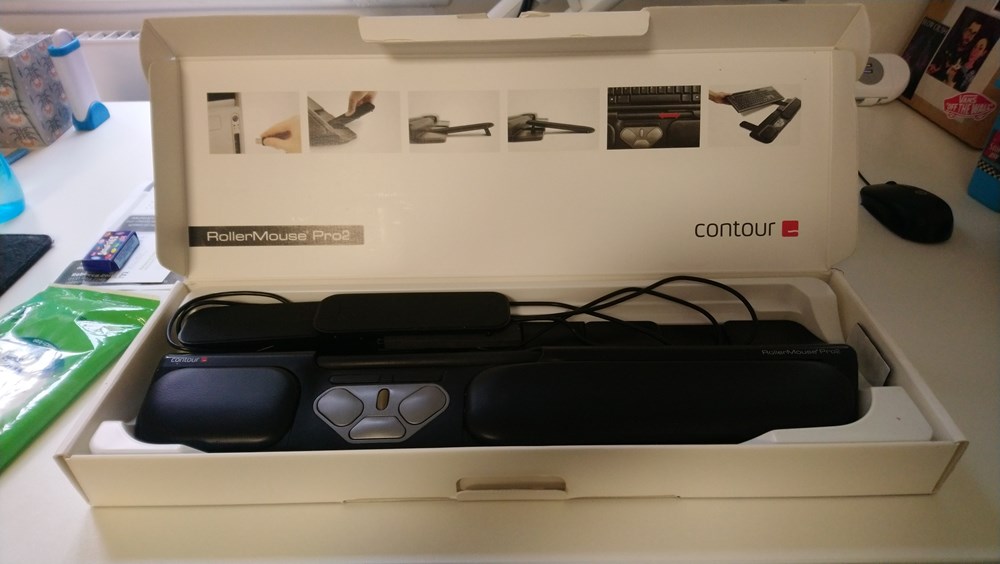 Keyboard (with built in mouse)