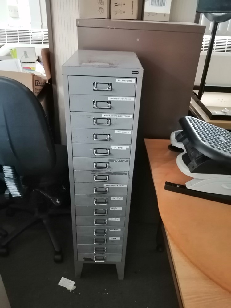 Filing cabinet-15 drawer