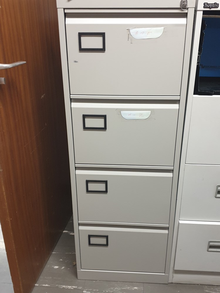 4 Drawer Filing Cabinet (Lockable)