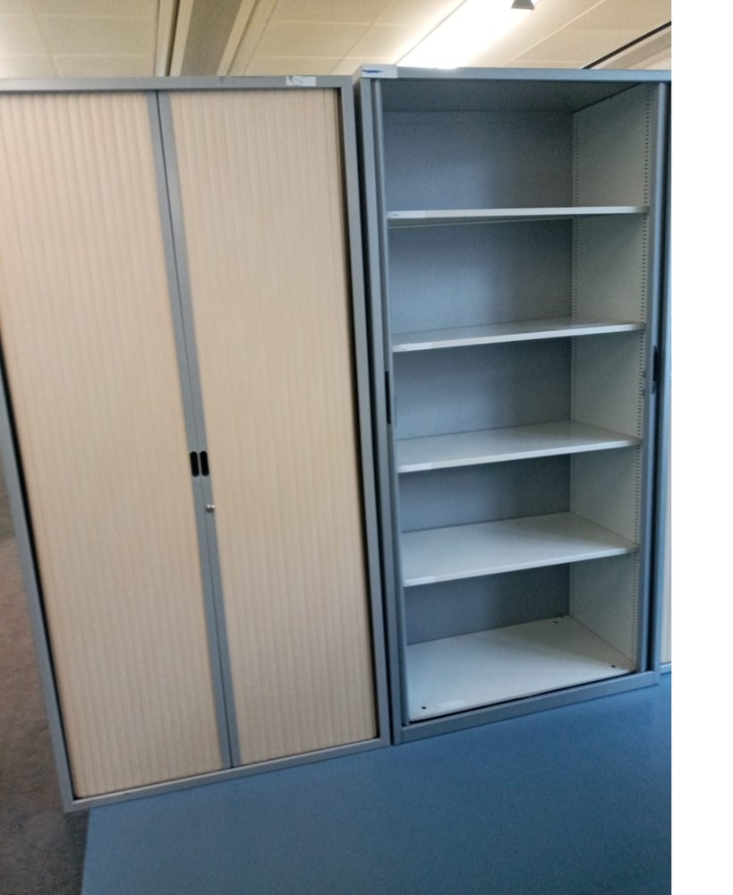 Lockable cupboard