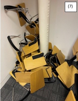  Spare arm tables