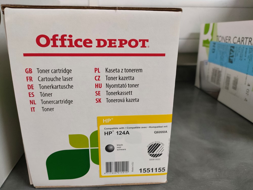 HP 124A Black Toner Cartridge 