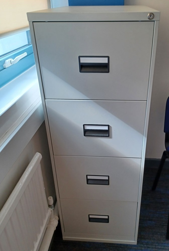 tall filing cabinet  