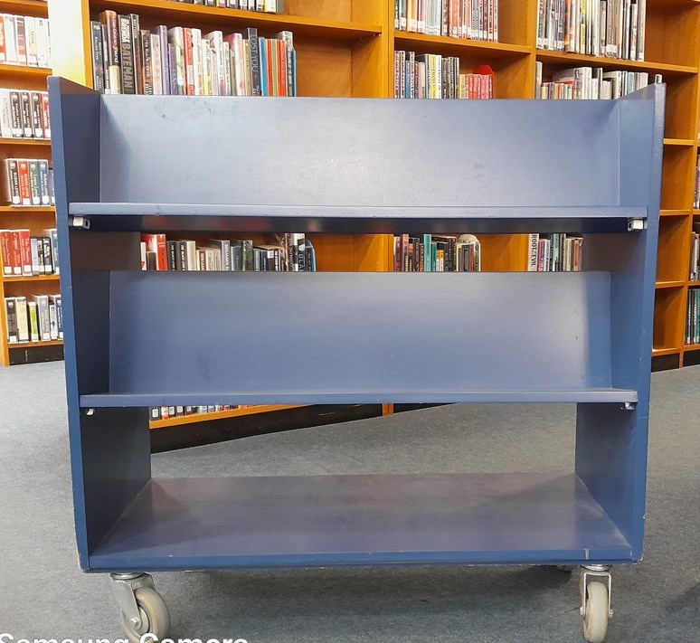 Large Blue Trolley