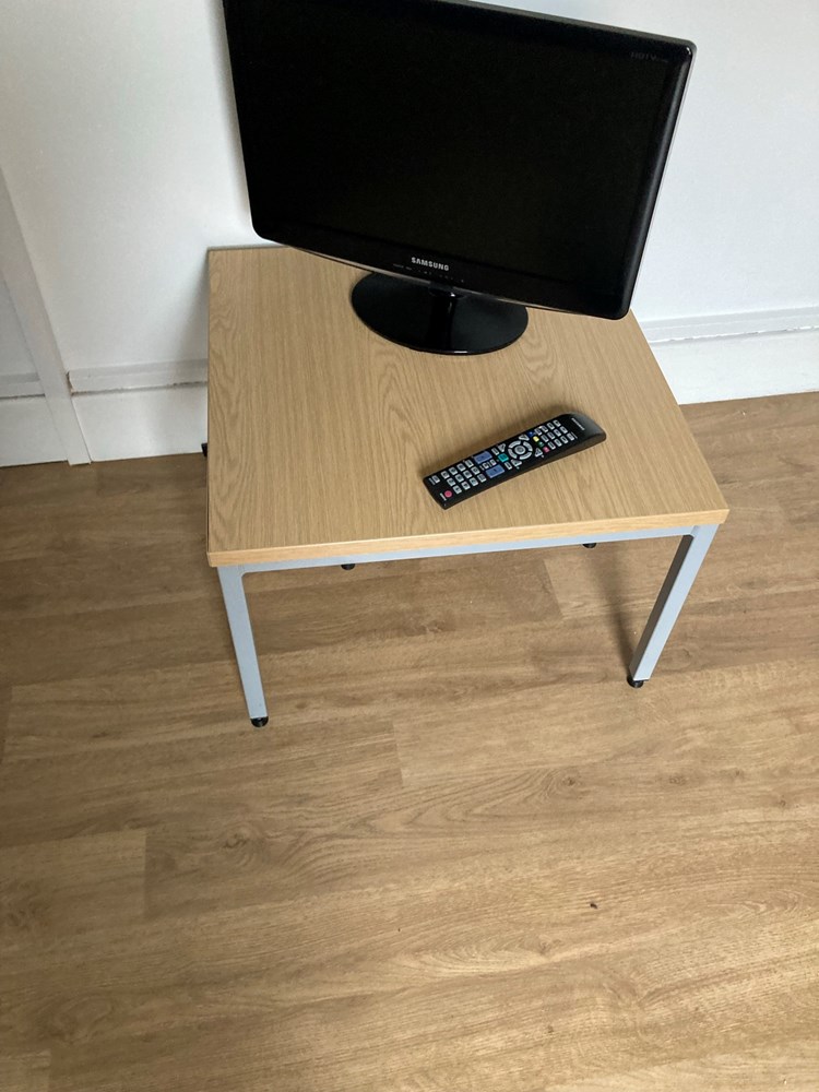 Small Oak effect coffee table