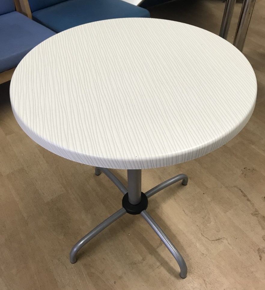 Striped coffee table 