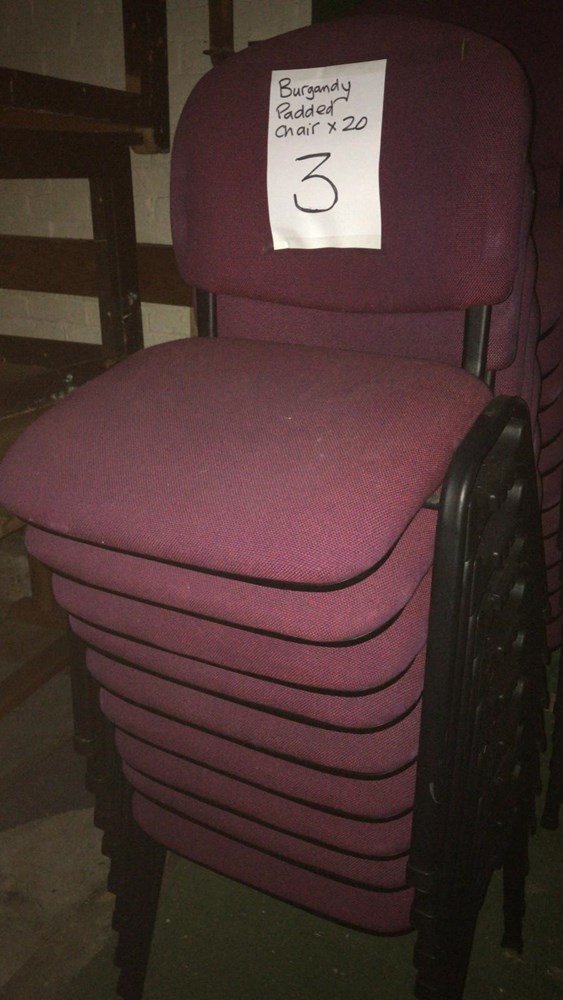 Padded chair