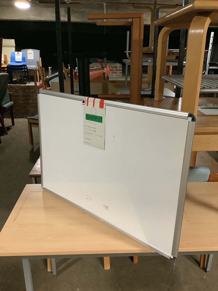 White wipe board