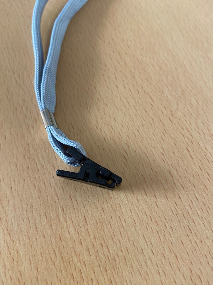 Pale grey Lanyards