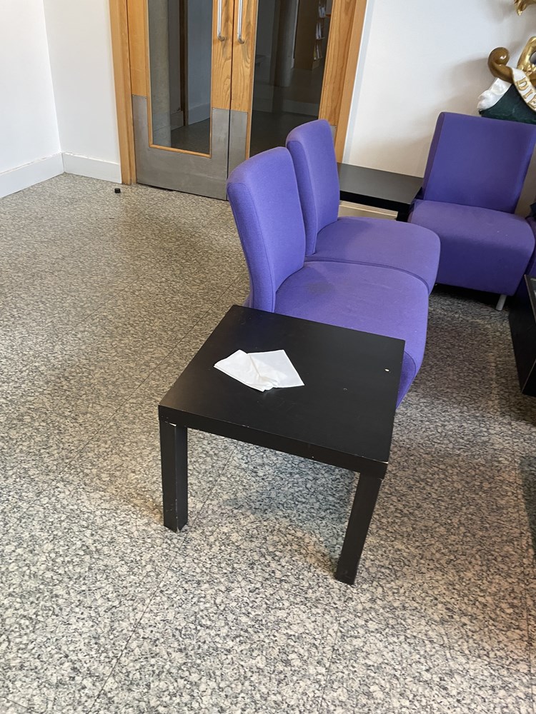 Purple Visitors Chairs 