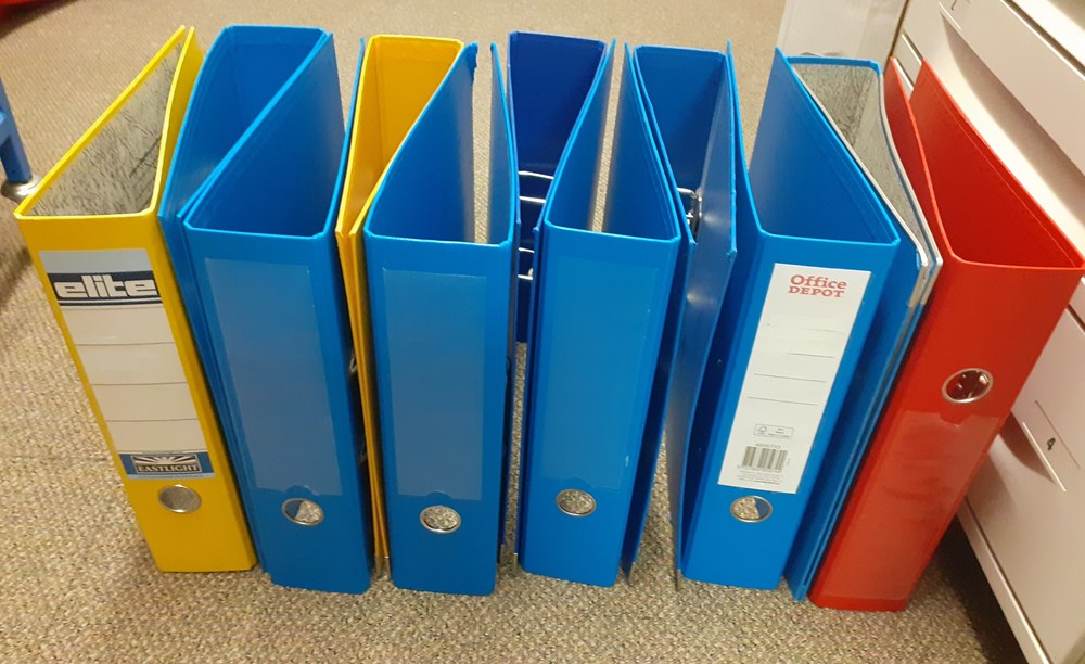 A4 Lever Arch Files