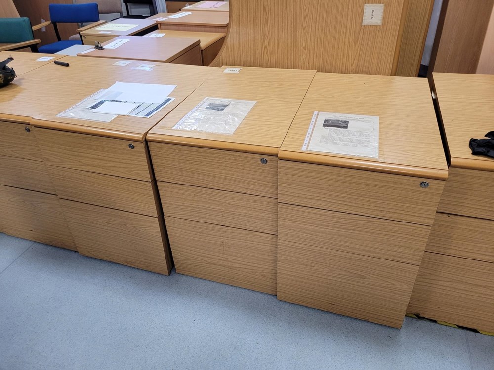 large 3 drawer pedestal