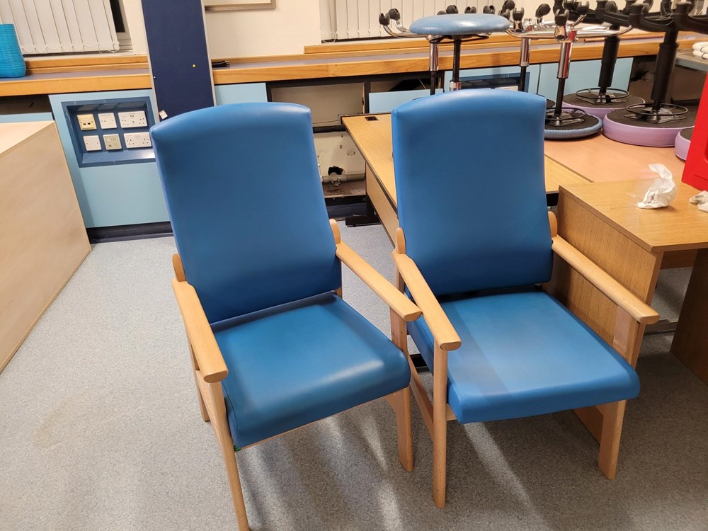 patient chairs x 2