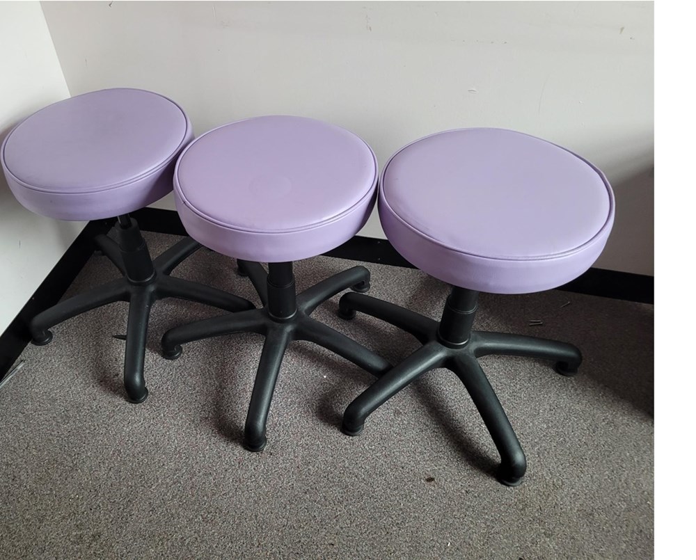 lilac stools