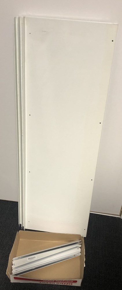 Shelves with brackets