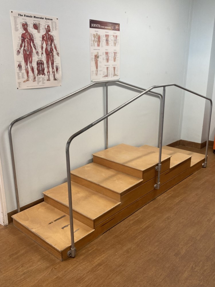 Rehab Stairs with bannisters