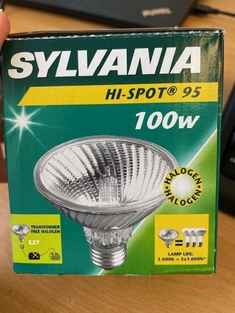 Large spotlight bulbs