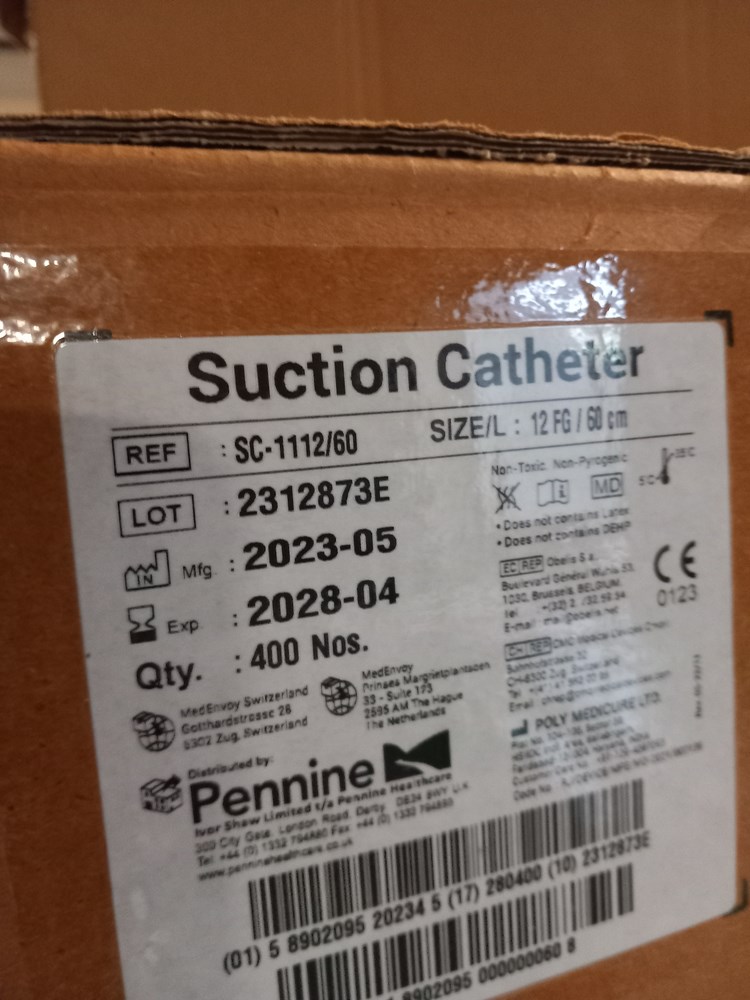 Suction catheters - FSQ3171  12ch ungrad 60 cm