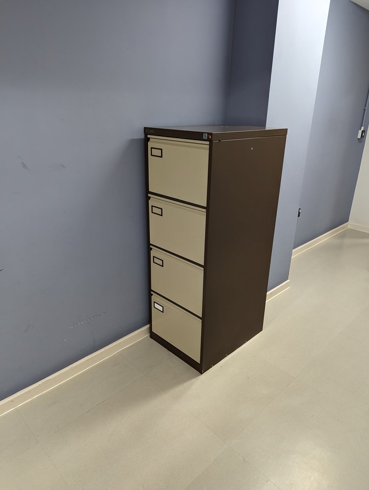 4 drawer metal cabinet
