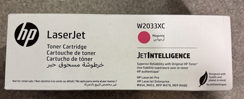 HP laserjet toner cartridge - Magenta