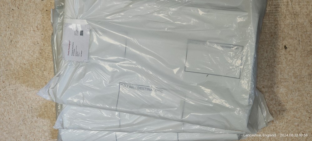 Polypost bags large 100 per pack x 3 packs