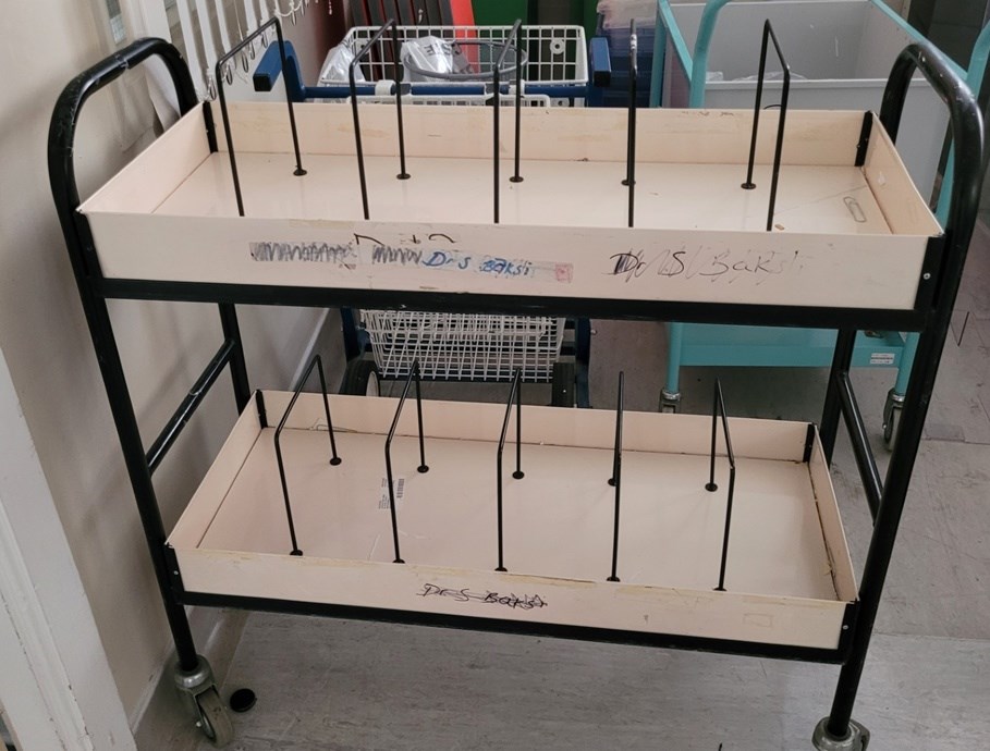 notes trolley