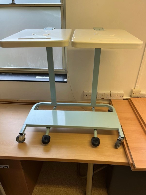 Double Soiled Linen Trolley (Bristol Maid) UNUSED