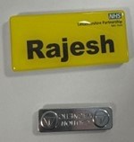 Name Badge 'Rajesh'