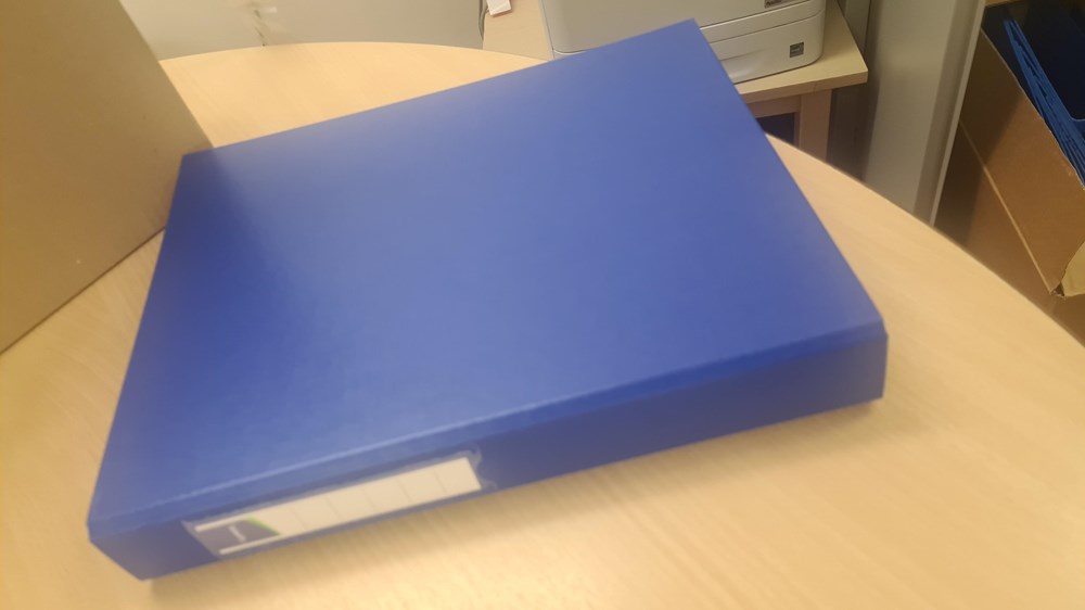 Blue A4 Ring Binders
