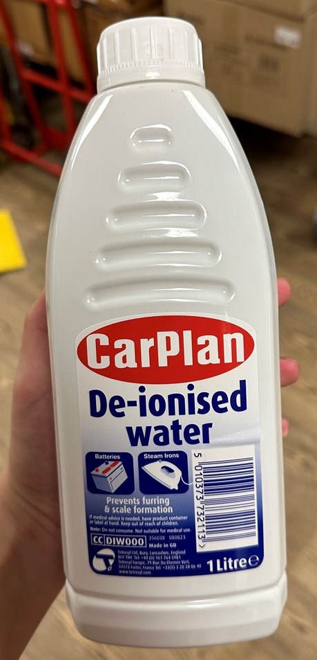 Deionised Water
