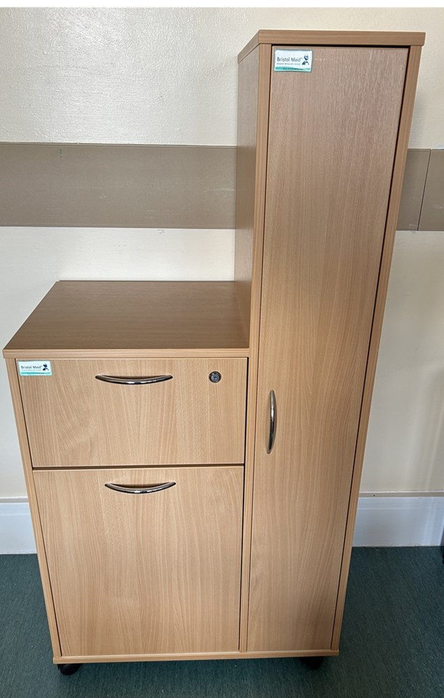 Bedside Table/Wardrobe Combo