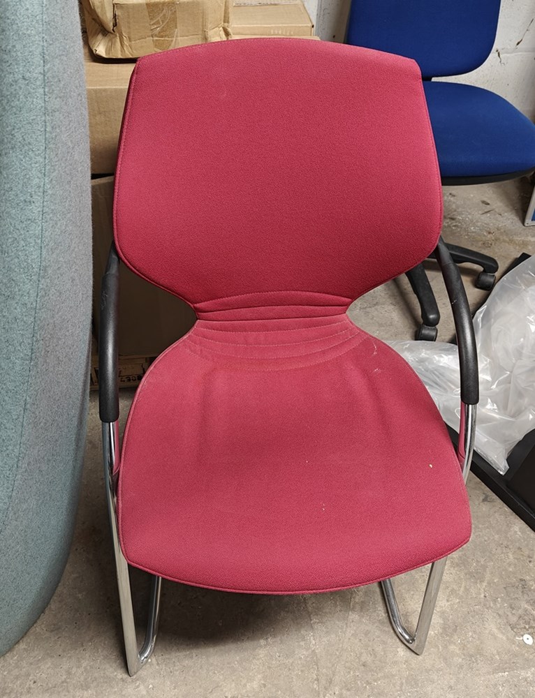 Red meeting chair