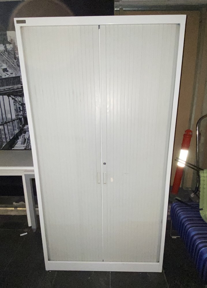 Tambour Cabinet Large office storage (No keys)