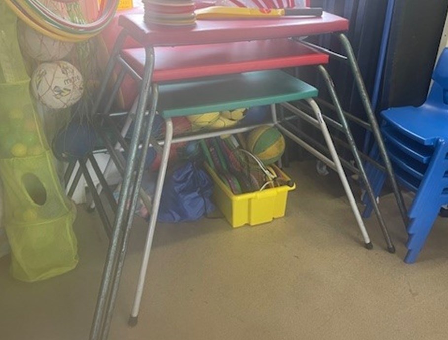 FREE:  Gymnastics agility tables, set of 3