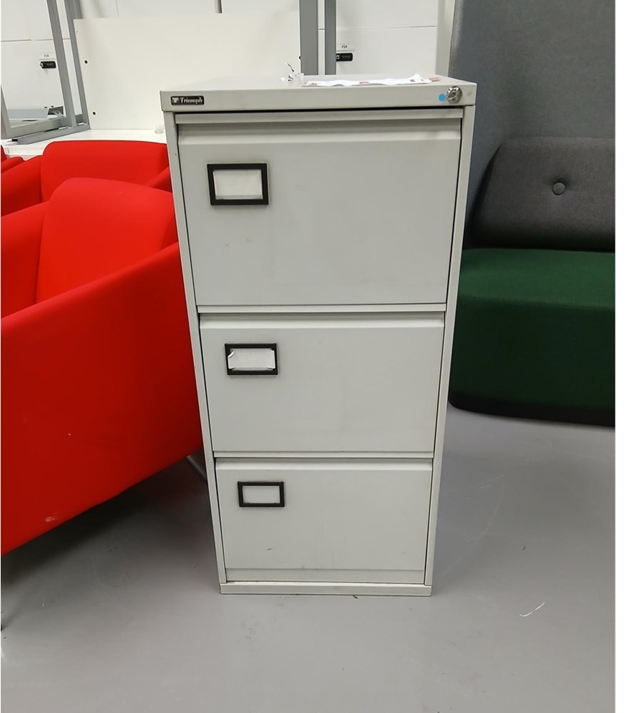 3 draw filing cabinet