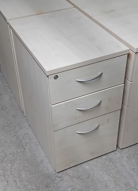 3 drawer pedestal