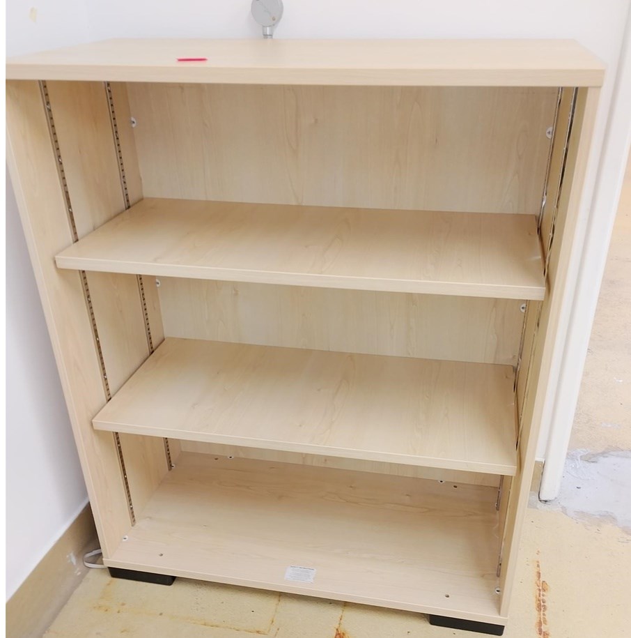 Bookcase light wood effect