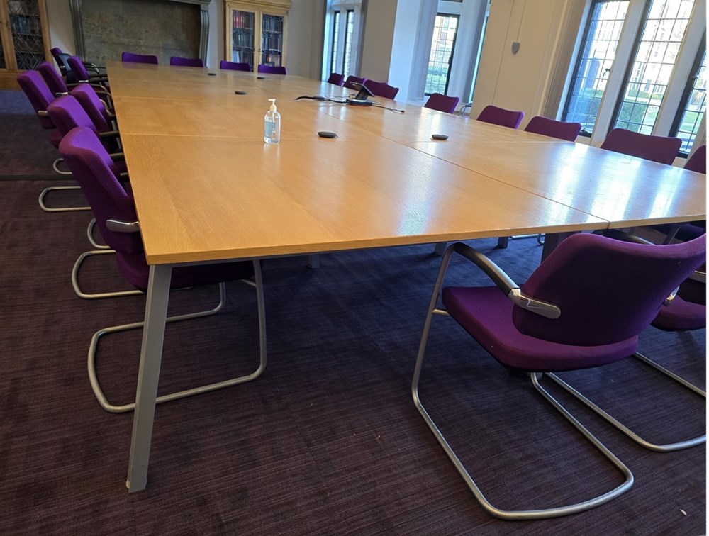 Large Meeting Table (made up of 10 tables)