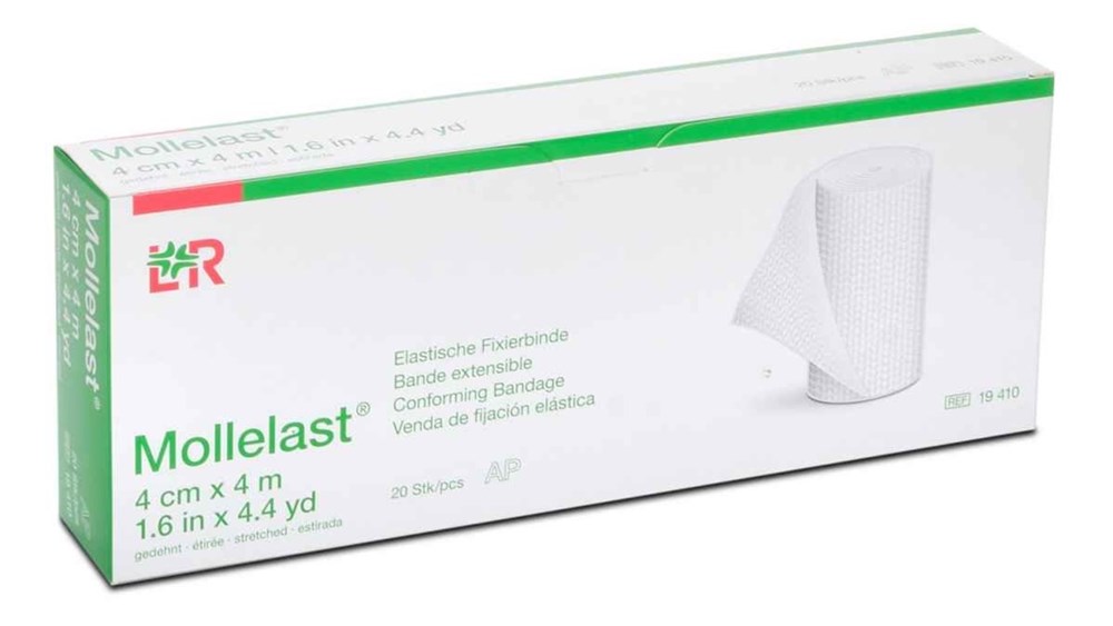 Mollelast Conforming Bandage 4cm X 4m